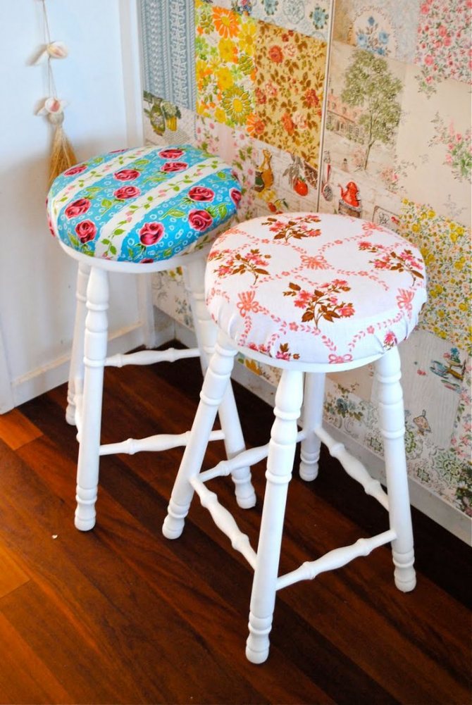 Декор стульев — пошаговая инструкция с фото примерами