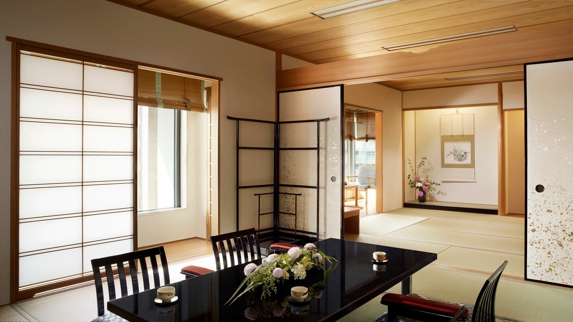 Японский стиль в интерьере - обзор необычных новинок оформления на 180 фото