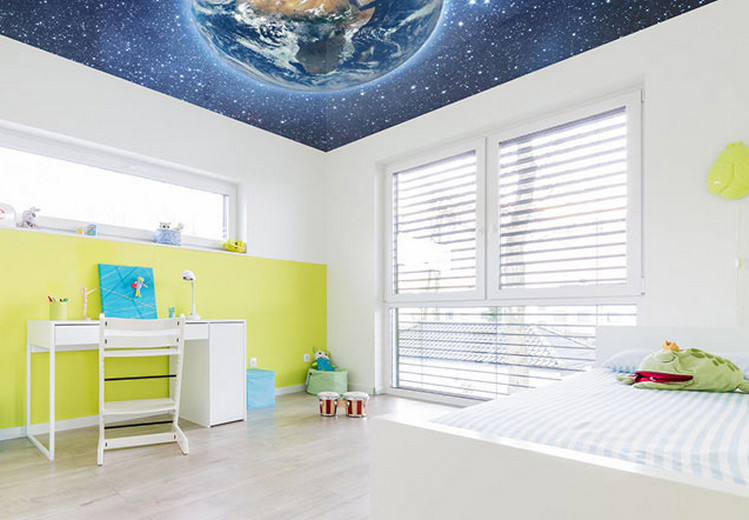 Потолок в детской комнате из гипсокартона или натяжной: какой лучше сделать | дизайн и фото