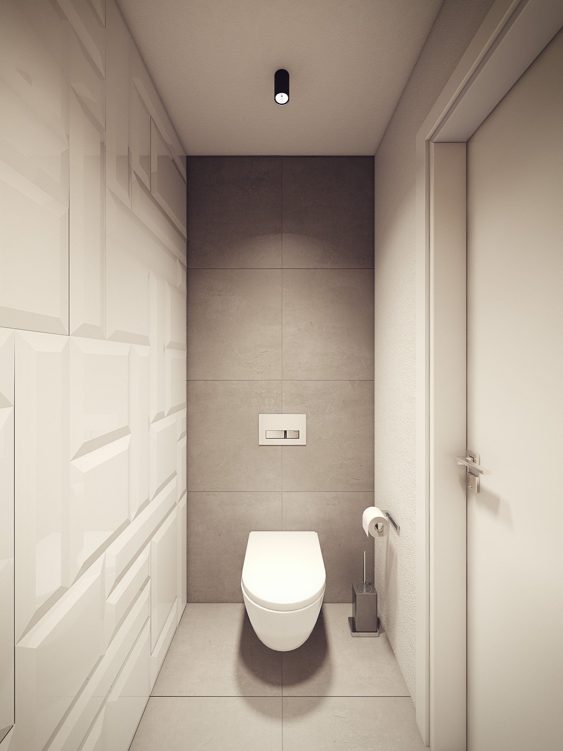 Интерьер маленького туалета: идеи и варианты оформления (100+ фото)
