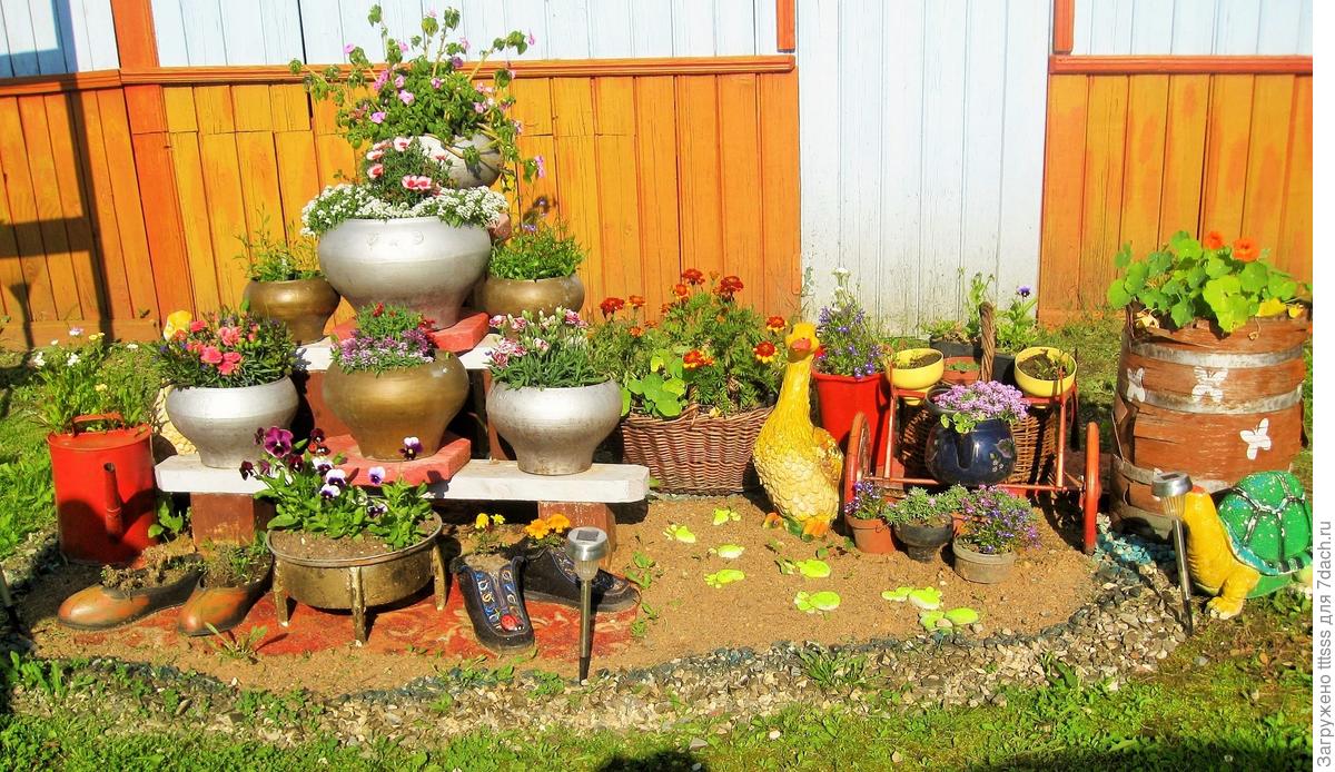 Идеи для сада: красивые сочетания и интересные варианты оформления приусадебного участка или сада (110 фото)