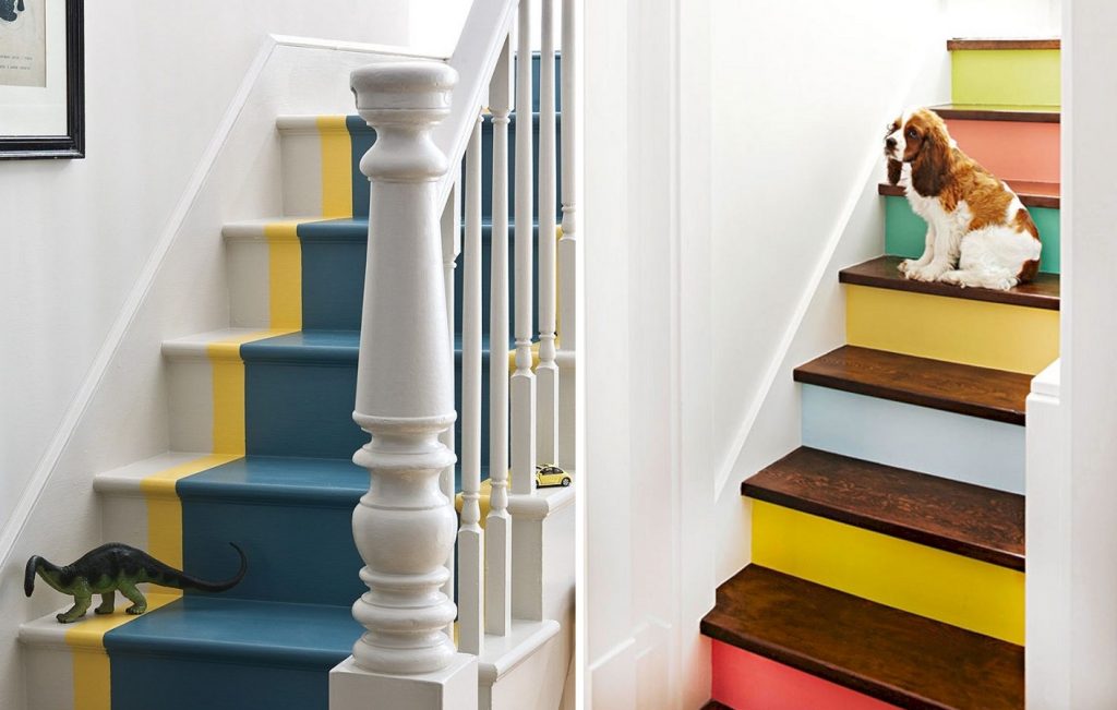 Как правильно покрасить лестницу из сосны - всё о лестницах