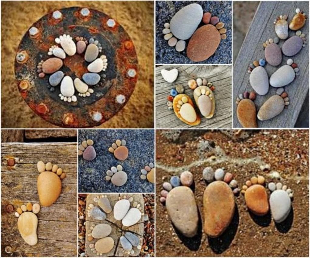 Поделки из камней: простой мастер-класс по созданию поделки своими руками, интересные идеи изделий из камней + простые шаблоны для начинающих