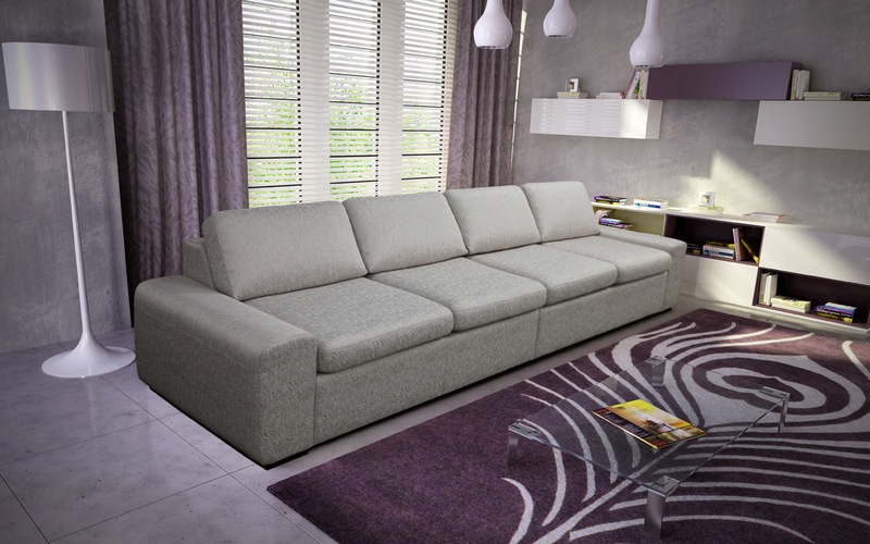 Большие диваны для гостиной: 3 метра длина, фото прямого в интерьере, огромная кровать мягкая
