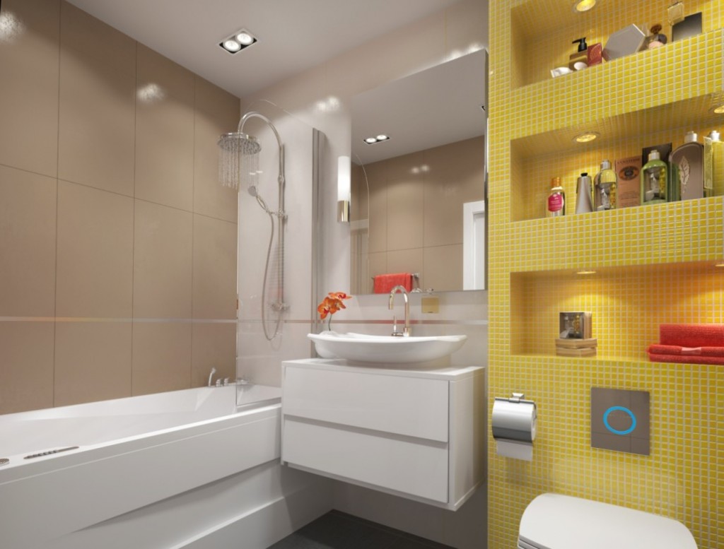 Дизайн ванной комнаты 6 кв м с туалетом и стиральной машиной, интерьер совмещенного санузла, планировка с душевой в современном стиле