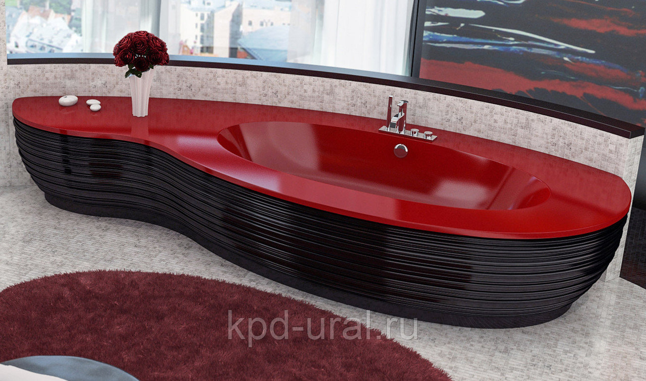 100 лучших идей дизайна: ванны из литьевого мрамора на фото