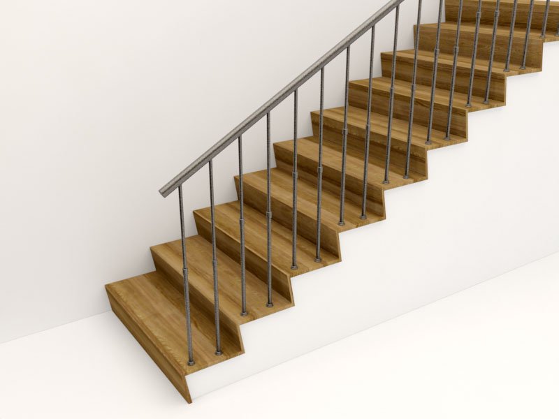 Поручни для лестниц из нержавеющей стали: особенности конструкций и их монтажа