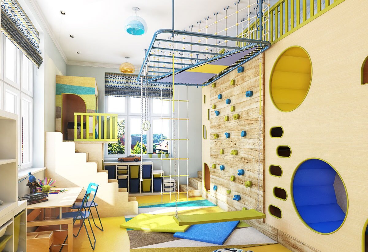 Дизайн детской комнаты: 100 фото, 6 правил, современные идеи и рекомендации