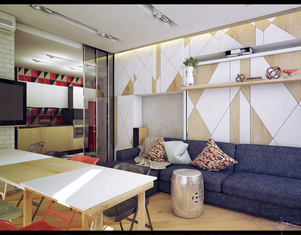 Конструктивизм в интерьере (50 фото): красивые дизайн-проекты квартир