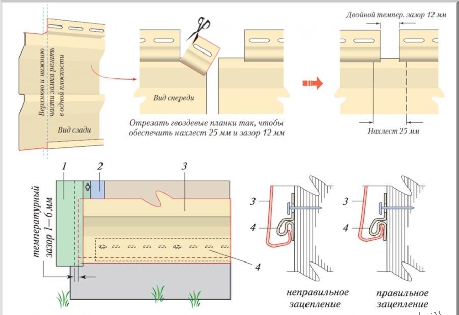 Обшивка фасада сайдингом технология работ в картинках