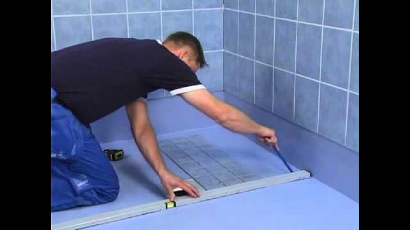 Как класть плитку на гипсокартон в ванной комнате в деревянном доме