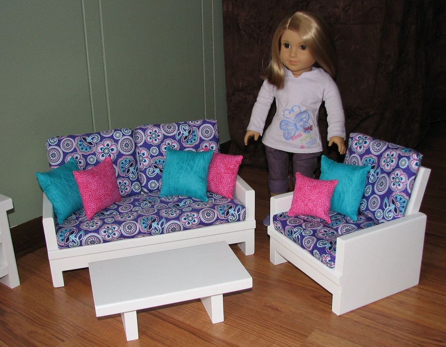 Мебель для кукол своими руками — как сделать стильные и красивые элементы кукольного интерьера (95 фото)