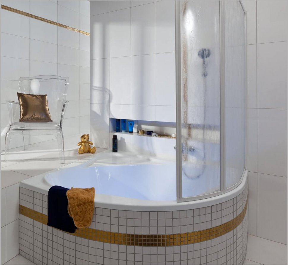 Угловая раковина в ванную комнату - 95 фото идей красивого дизайна