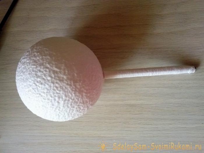 Как сделать шар из пенопласта своими руками: пошаговые инструкции с фото и видео | sovetguru