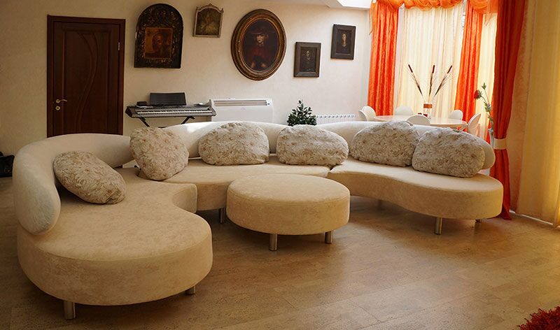 Стандарты и вариации размеров угловых диванов всех популярных форм