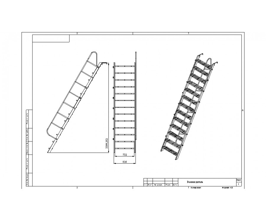Комбинированные лестницы: описание и сборка