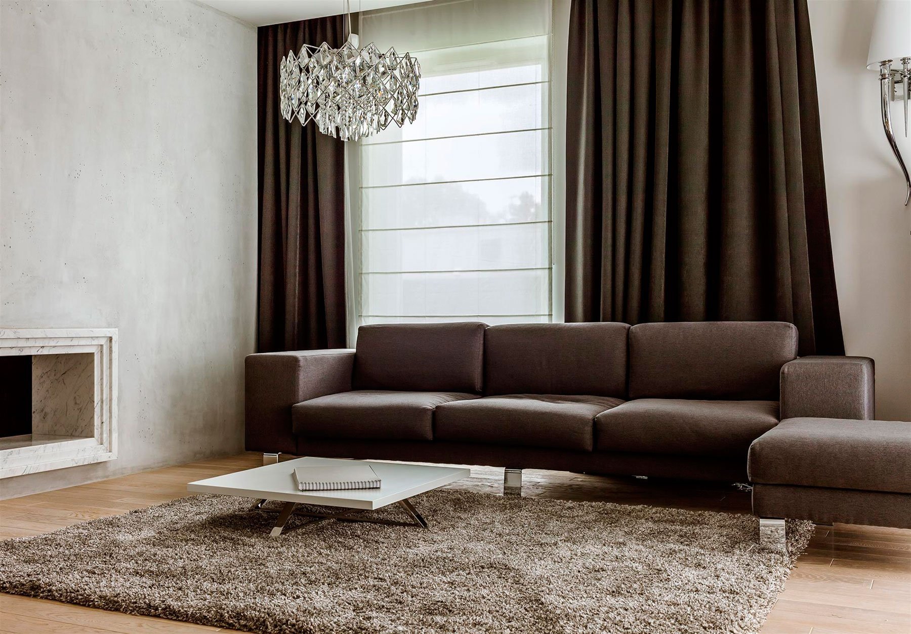 Коричневая мебель - идеи сочетаний и правила использования мебели коричневого цвета (160 фото)