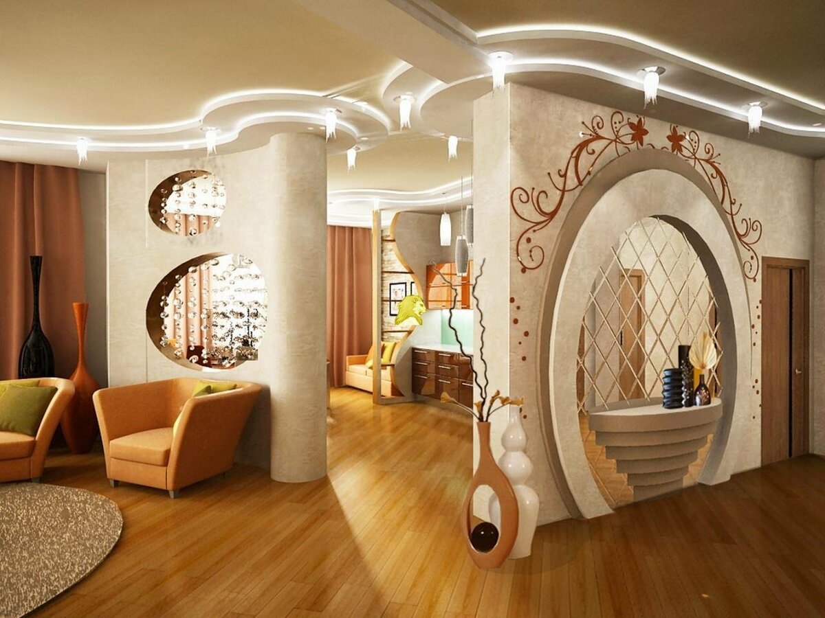 2021 ᐈ ???? (+94 фото) оформление арки в современном интерьере квартиры и дома