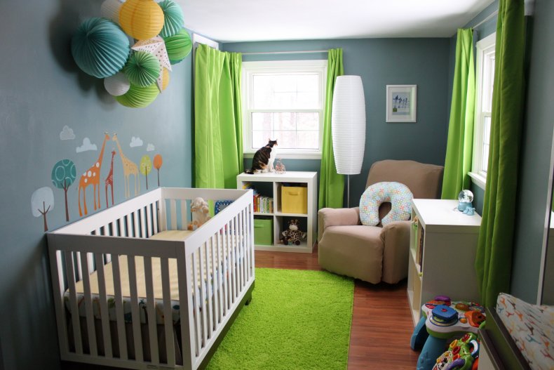 Мебель для новорожденных, что должно быть в детской комнате