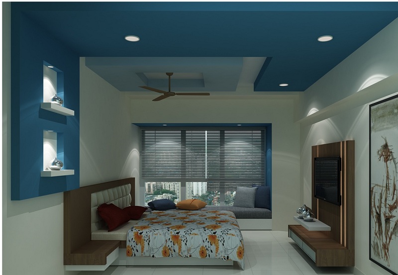 Гипсокартонные потолки в небольших комнатах: монтаж и интерьерные особенности