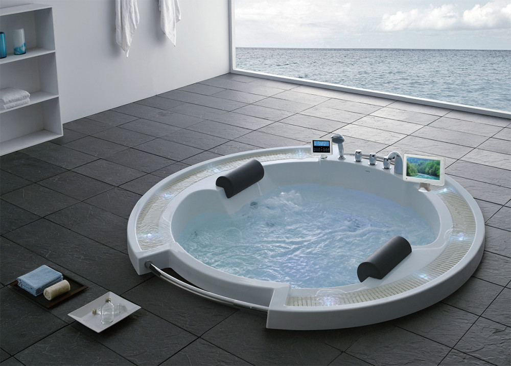 Гидромассажная ванна: что это такое, разновидности джакузи, какую выбрать, фото