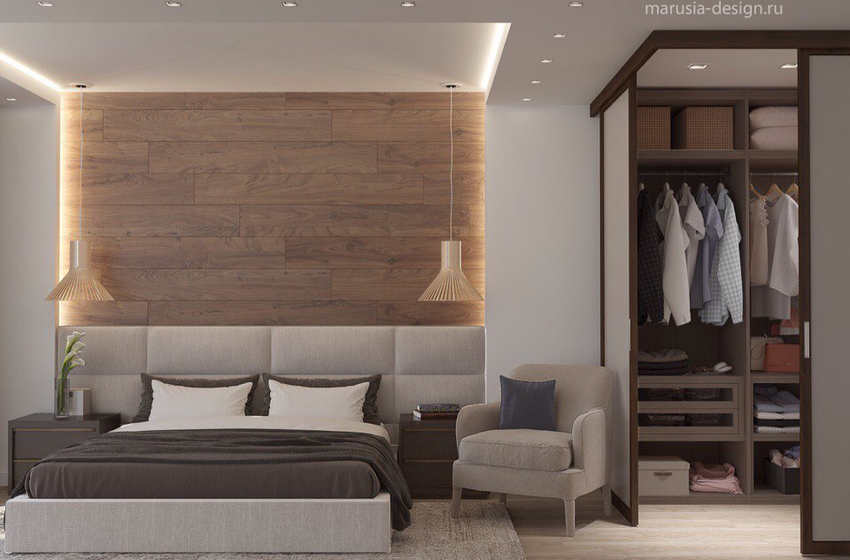 Дизайн спальни-гостиной на 20 кв м