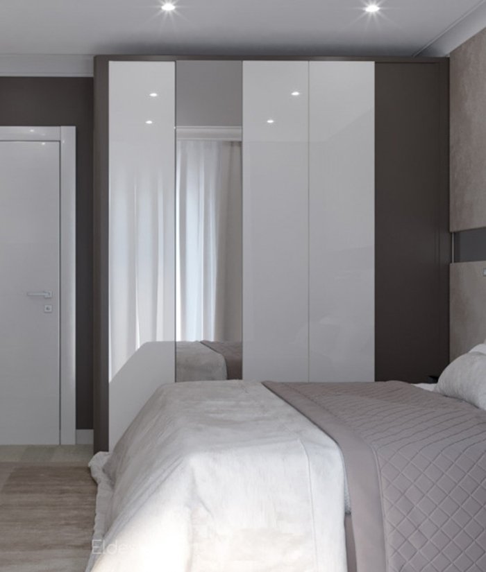 Дизайн спальни 17 кв. м. (74 фото) — проекты интерьера прямоугольной комнаты и с балконом