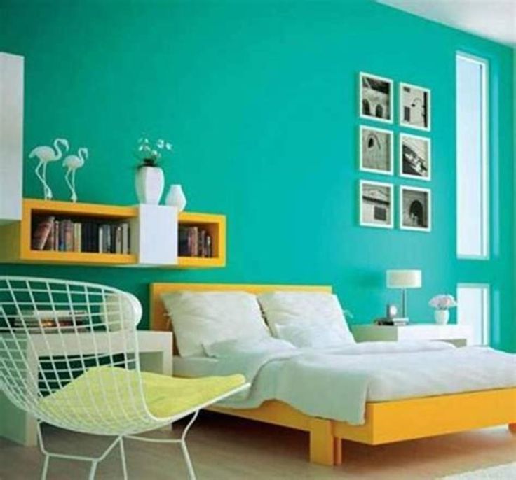 В какой цвет покрасить стены в спальне - 77 фото идей