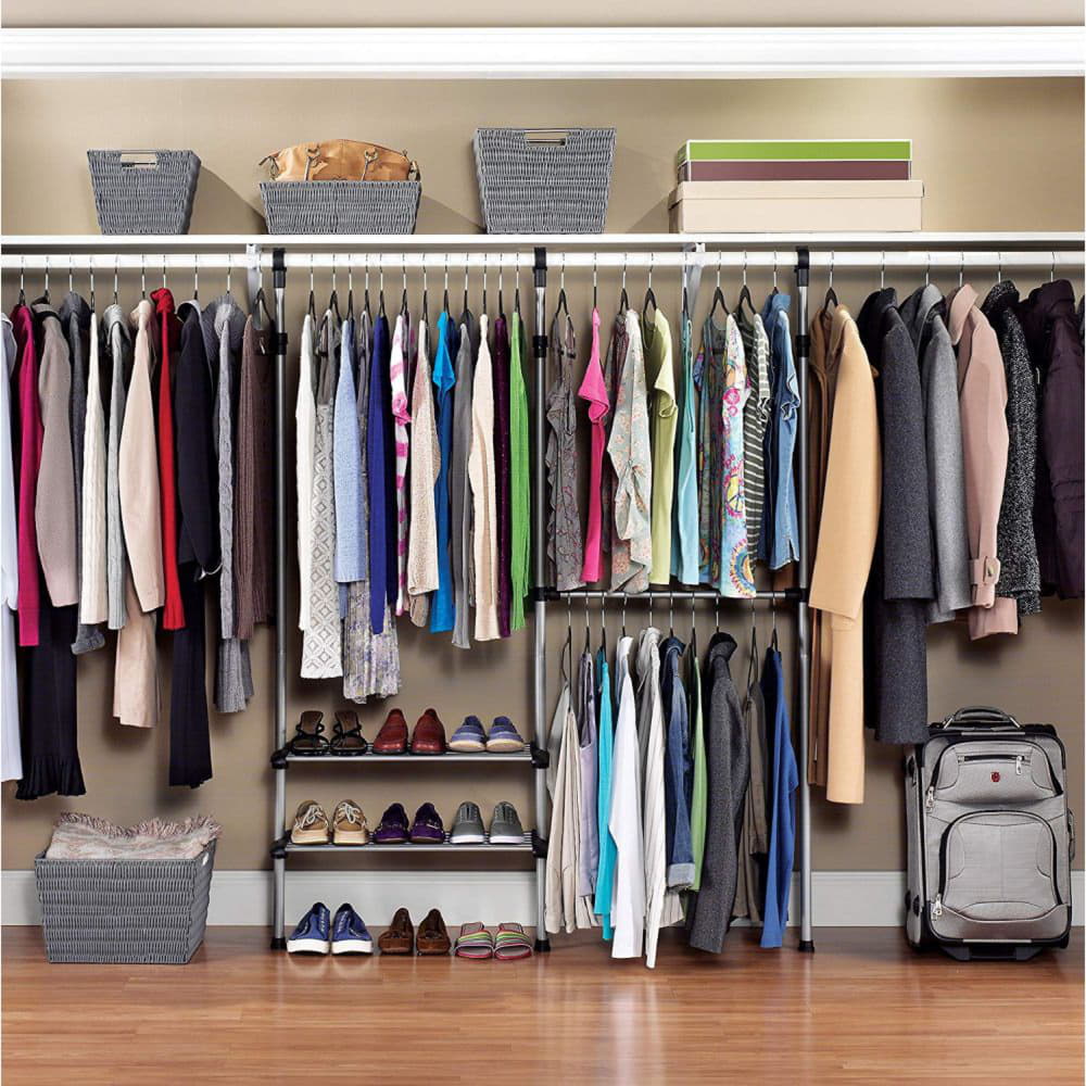 Системы хранения вещей для гардеробной: критерии выбора