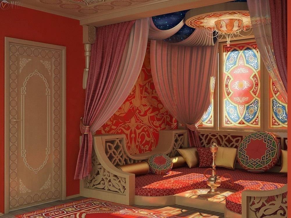 Марокканский стиль в интерьере с помощью плитки, 55 фото и идей