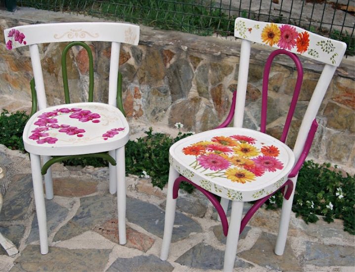 Современный декор стульев своими руками
