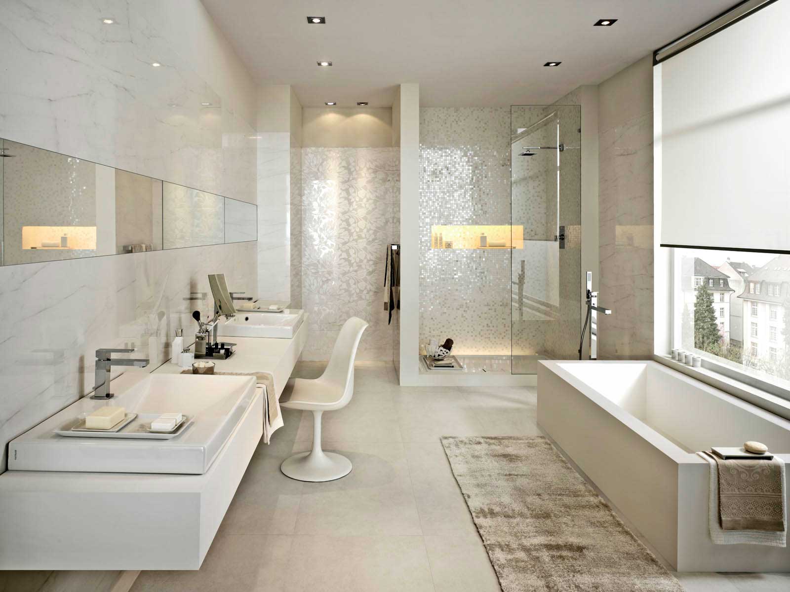 Современные идеи для дизайна ванных комнат