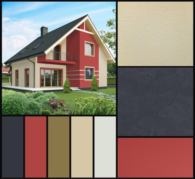 Цвета фасадов – выбор цветовых решений и правила гармоничного сочетания с дизайном дома