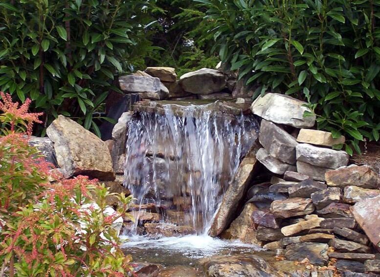 Красивый водопад на даче - 100 фото примеров использования водопада в ландшафтном дизайне