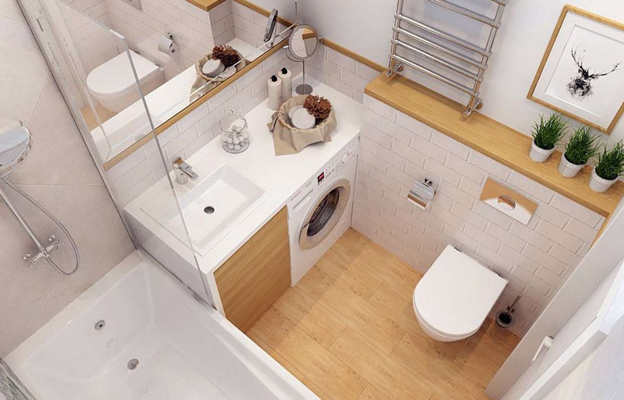 Дизайн маленькой ванной со стиральной машиной интерьер и дизайн