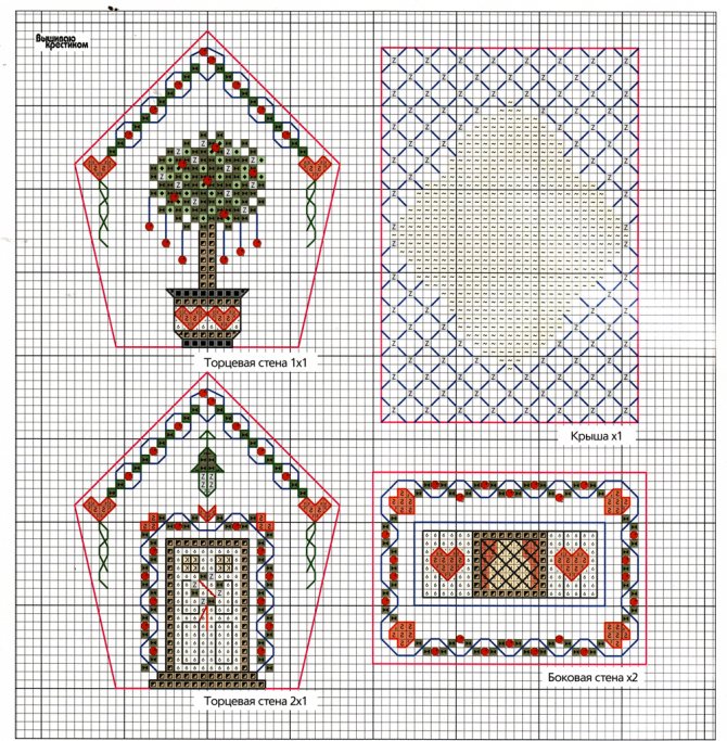 Вышиваем крестиком елочные игрушки — схема вышивок к новому году | мой милый дом - хенд мейд идеи рукоделия и дизайна