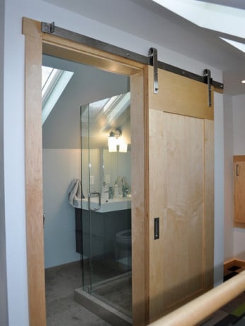 Раздвижные двери в ванную комнату, купе, сдвижные, гармошка