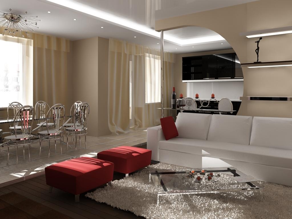 Современные стили в дизайне гостиной: (180+ фото) сочетаний цветов в интерьере