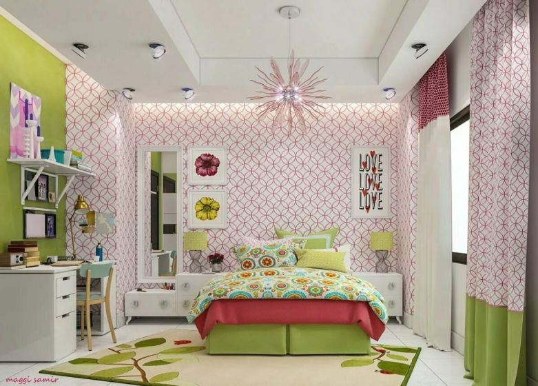 Комната для подростка мальчика и девочки 12-16 лет: идеи дизайна в современном стиле, интерьер комнаты 9-12 кв.м
 - 15 фото