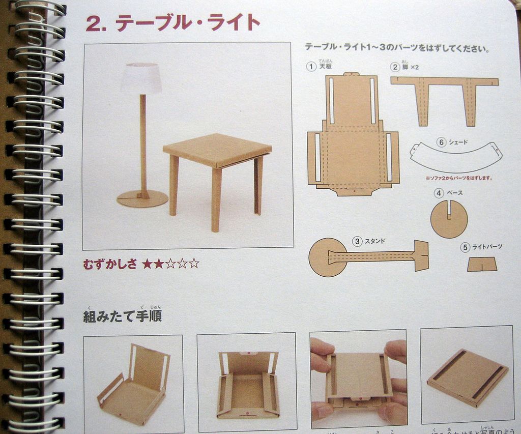 Конструирование из бумаги стол и стул. способы создания бумажной мебели своими руками, схемы и важные нюансы. для изготовления бумажной мебели понадобятся