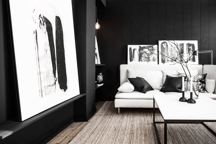 Оформляем интерьер в черном цвете: шторы/обои/потолок (185+фото). яркий акцент вашего дизайна