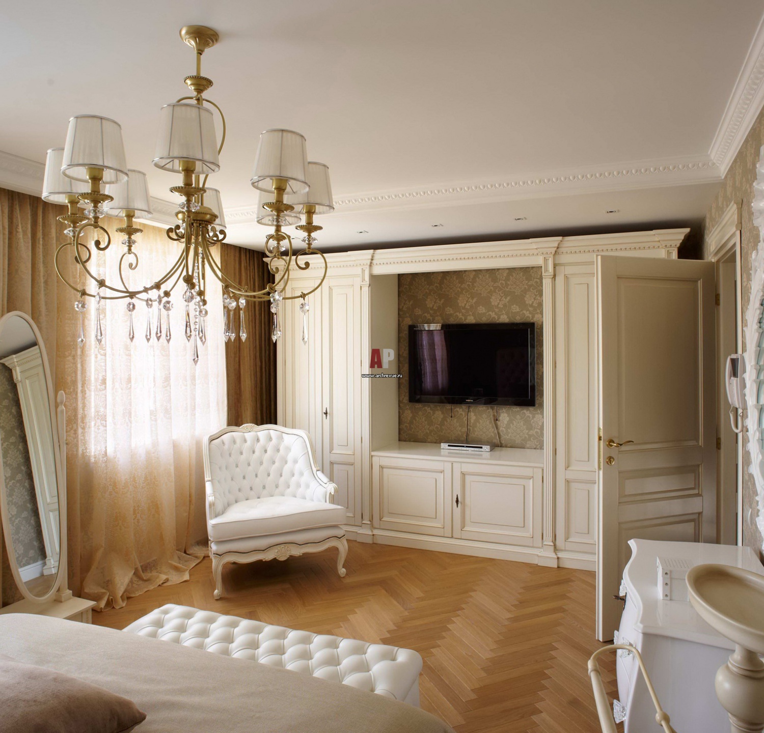 Квартира в классическом стиле — оформляем уютный дизайн (100 фото идей)
