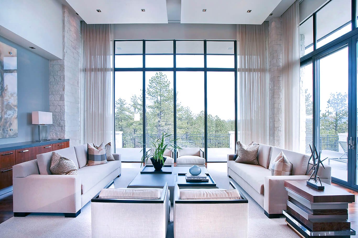 Панорамные окна в частном доме ~ это стильно и красиво • 333+ фото • [artfacade]