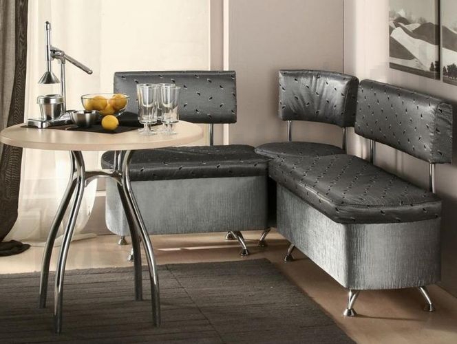 Кухня с диваном: дизайн интерьера, варианты расположения мебели