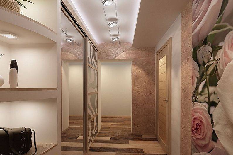 Дизайн узкого коридора в квартире: 5 лайфхаков по обустройству