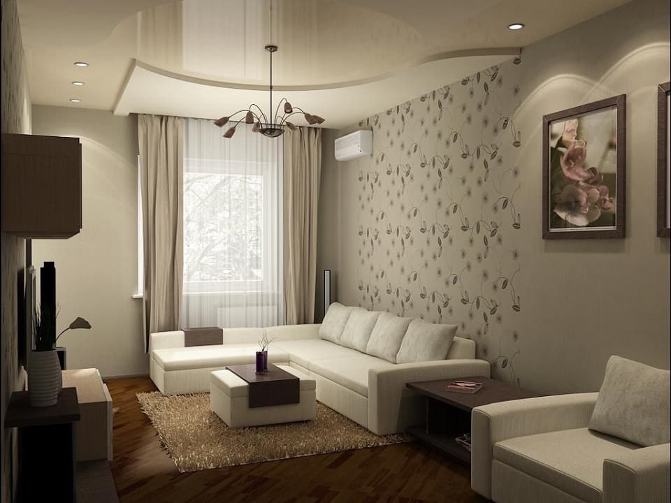 Дизайн гостинной комнаты 17 кв м в классическом стиле - ремонт квартир фото