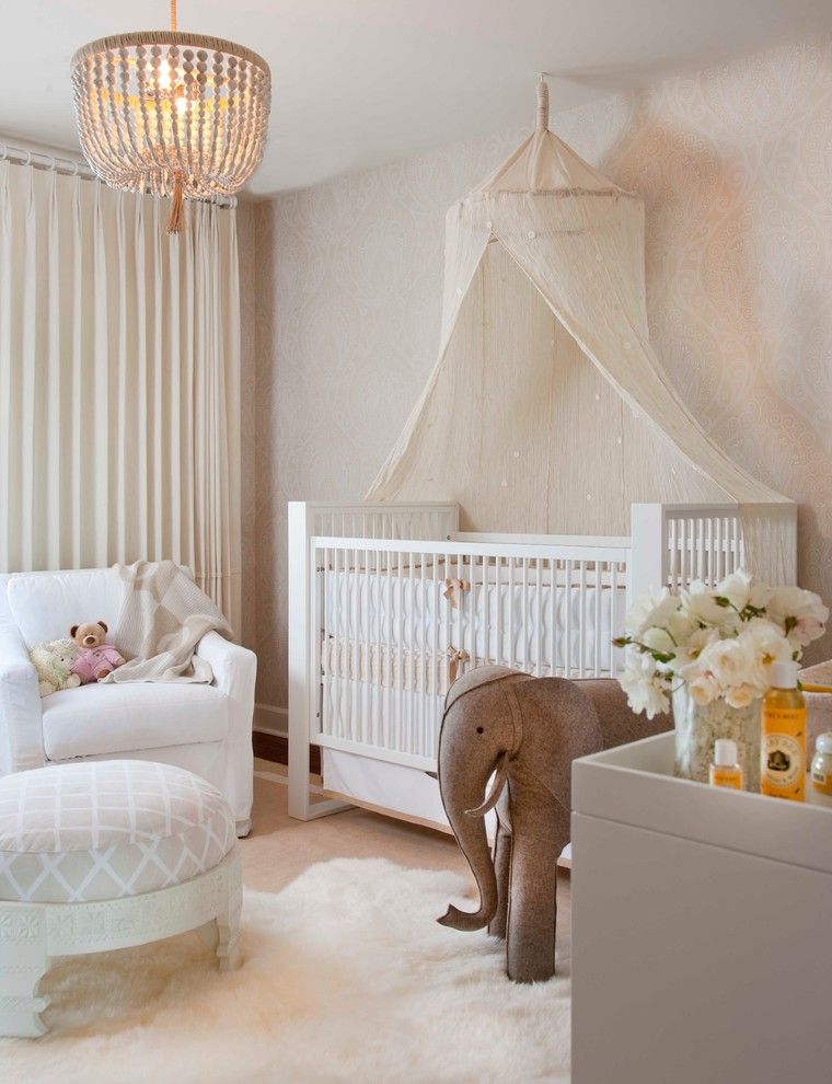 Детская комната для новорожденного:  фото интерьера детской для девочки и мальчика