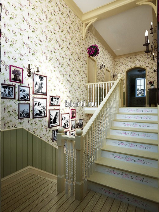 Дизайн холла с лестницей в частном доме (77 фото): интерьер лестничных пролетов на второй этаж, обои для отделки потолка