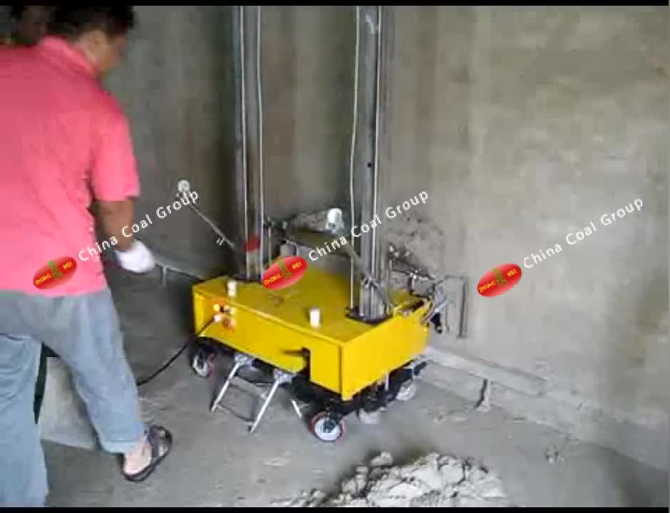 Механизированная штукатурка стен аппаратом: видео инструкция
