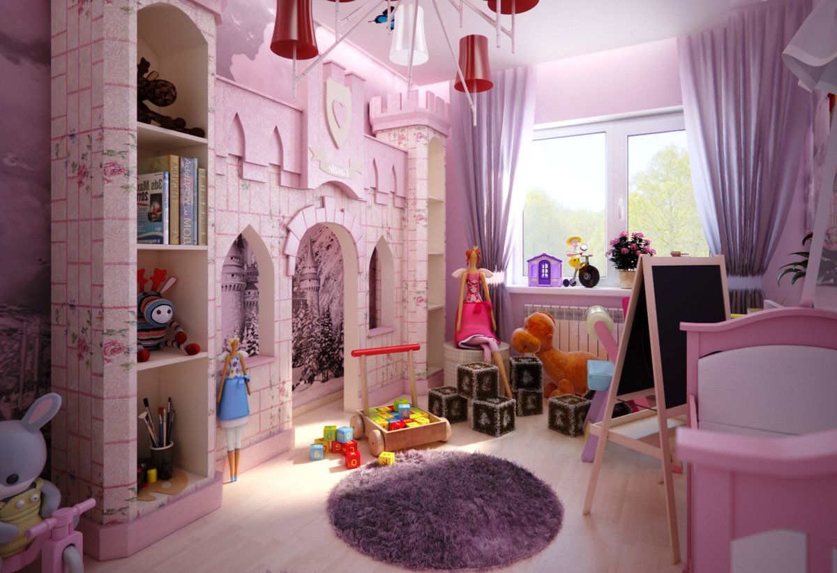 Дизайн маленькой детской комнаты — визуальное увеличение детской — 110 фото современных проектов